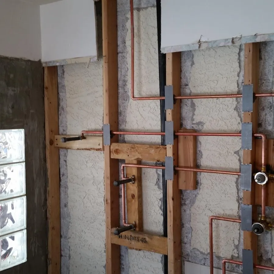 Copper pipe installation for Burst Pipe Repair in Leland